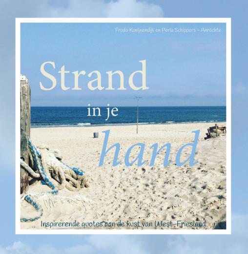 Omslag van Strand in je hand HARDCOVER