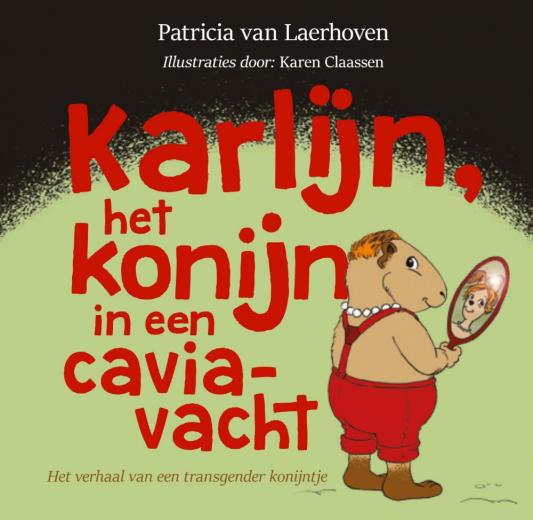 Omslag van Karlijn, het konijn in een caviavacht
