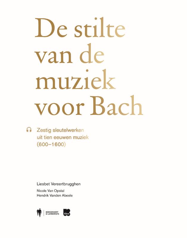 Omslag van De stilte van de muziek voor Bach
