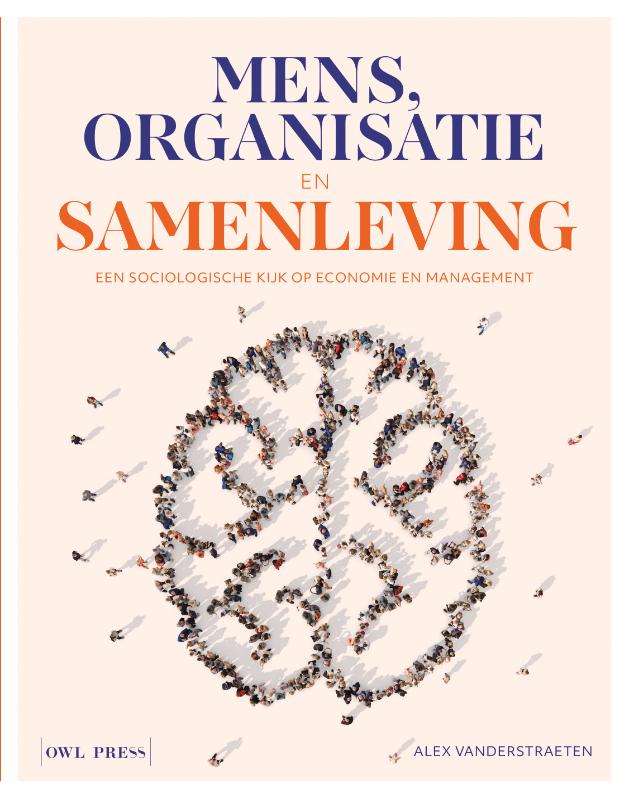 Omslag van Mens, organisatie en samenleving