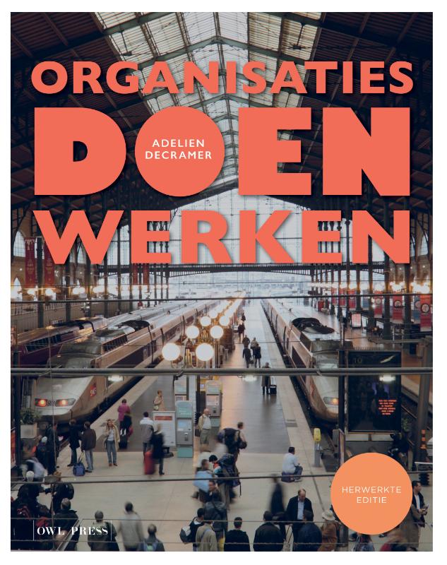 Omslag van Organisaties doen werken