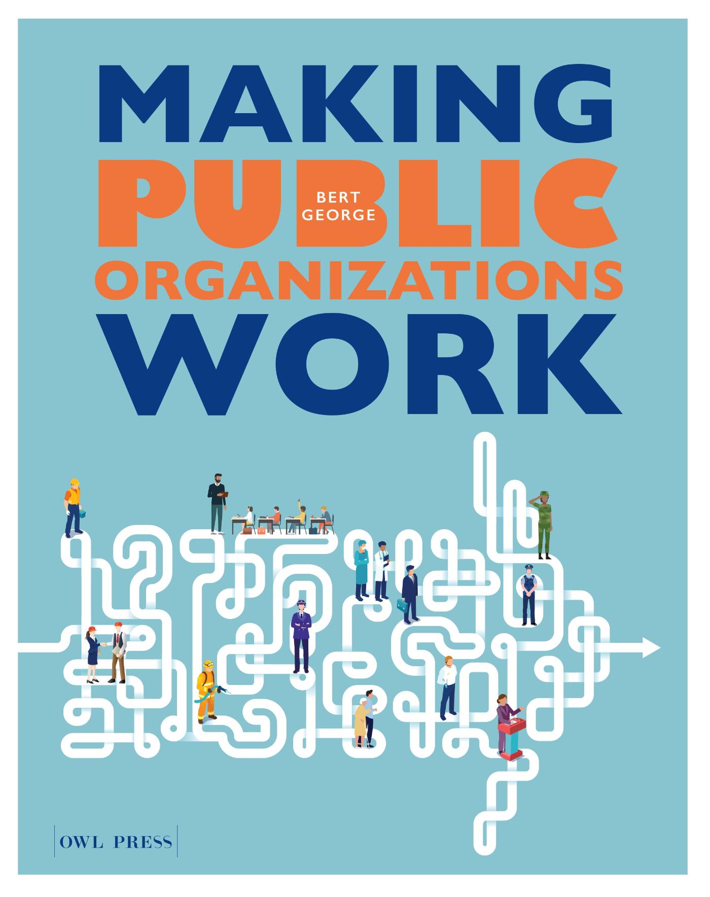 Omslag van Making Public Organizations Work