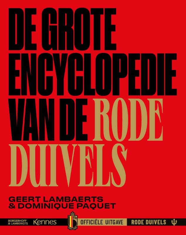 Omslag van De grote encyclopedie van de Rode Duivels