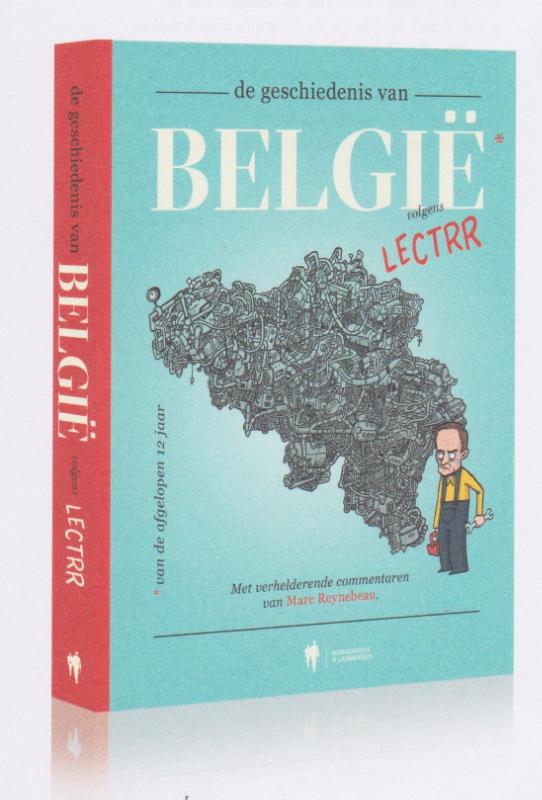 Omslag van De geschiedenis van België