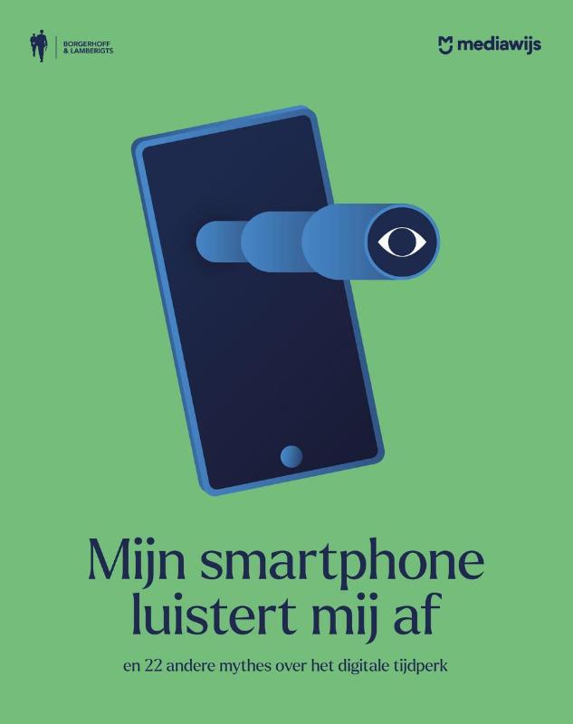 Omslag van Mijn smartphone luistert mij af