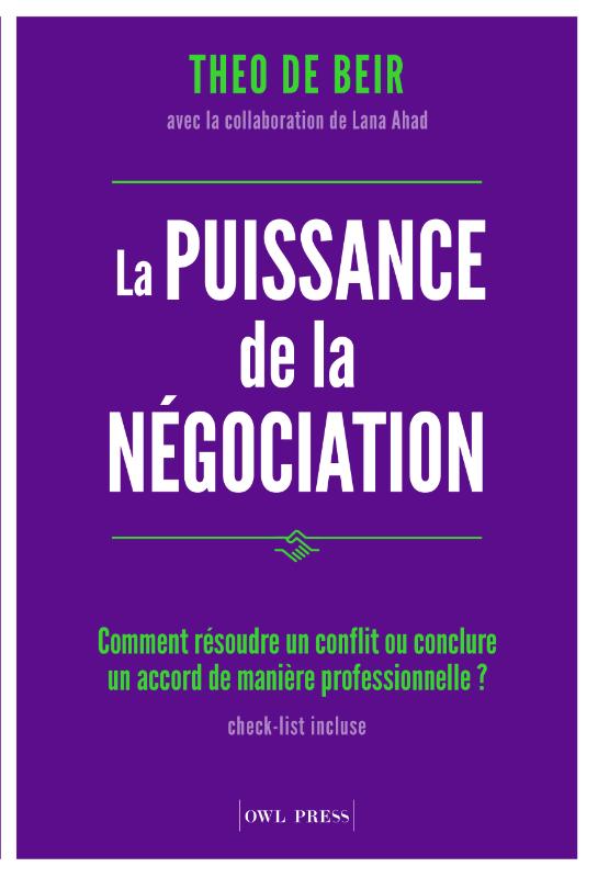 Omslag van La puissance de la négociation