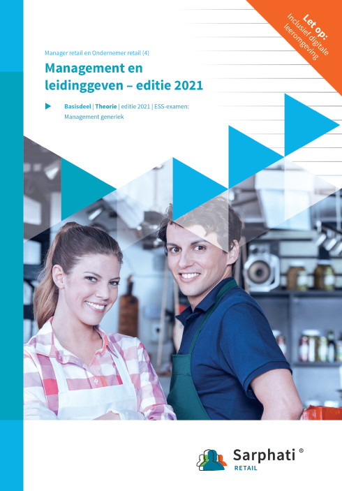 Omslag van Management en leidinggeven editie 2021 folio