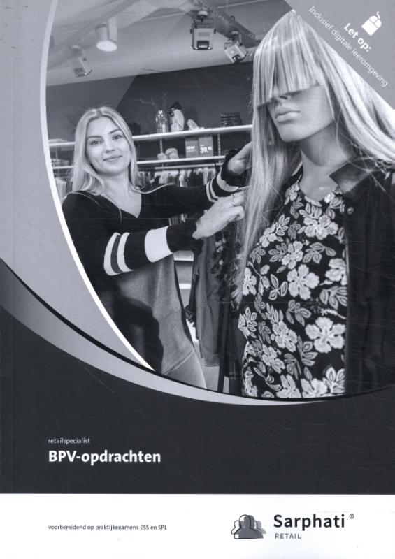 Omslag van BPV opdrachten voor retailspecialist