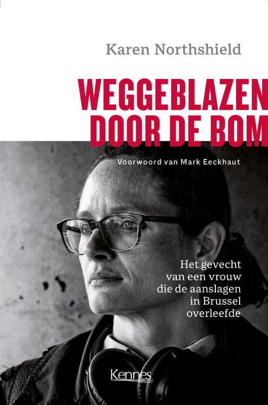 Omslag van Weggeblazen door de bom