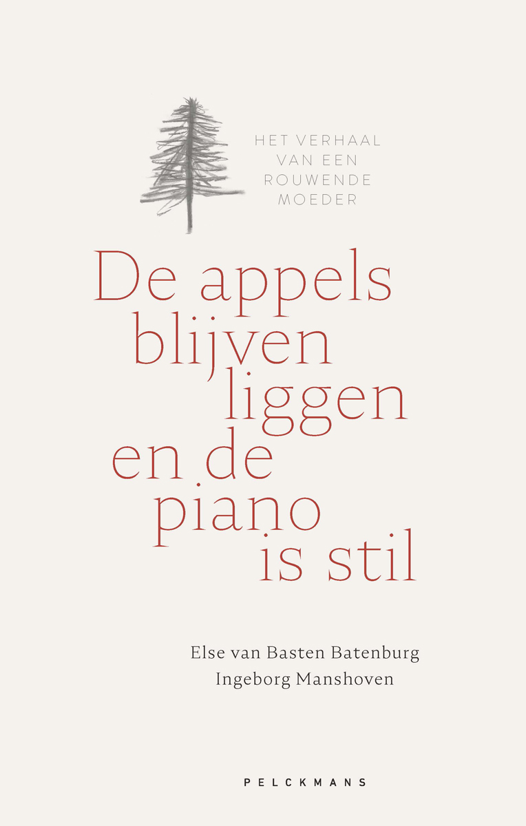 Omslag van De appels blijven liggen en de piano is stil