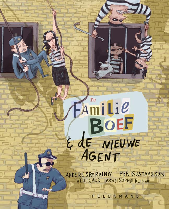 Omslag van De familie Boef en de nieuwe agent