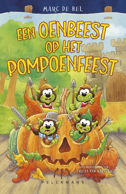 Omslag van Een oenbeest op het pompoenfeest