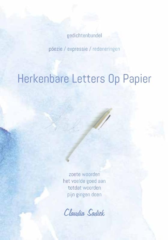 Omslag van Herkenbare Letters Op Papier