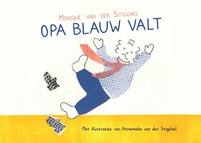 Omslag van Opa Blauw valt