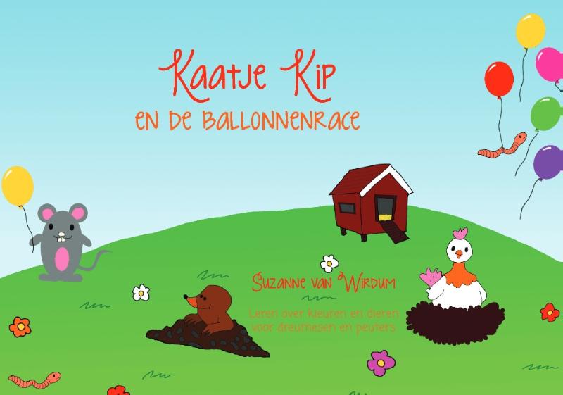 Omslag van Kaatje kip en de ballonnenrace