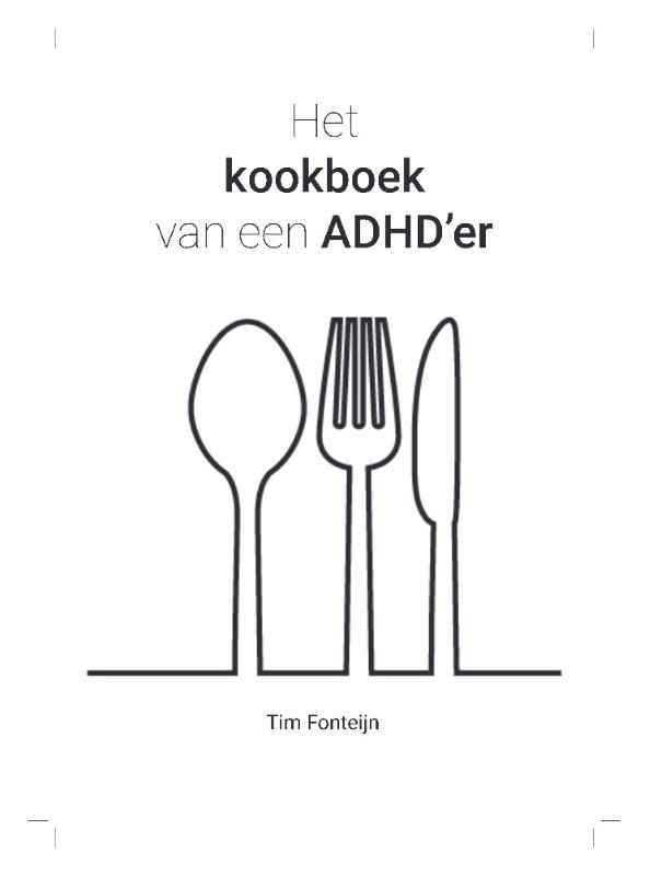 Omslag van Het kookboek van een ADHD-er