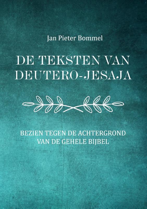 Omslag van De teksten van Deutero-Jesaja