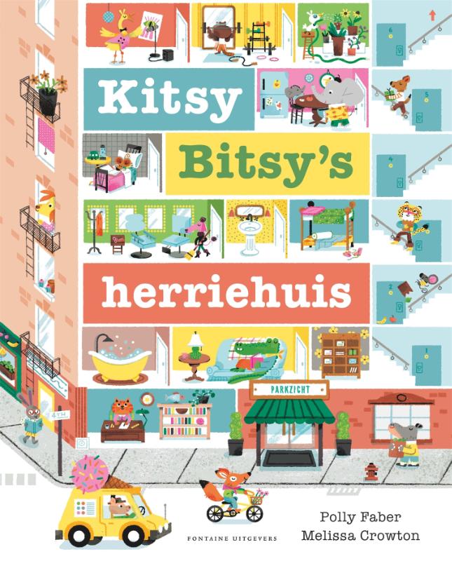 Omslag van Kitsy Bitsy's herriehuis