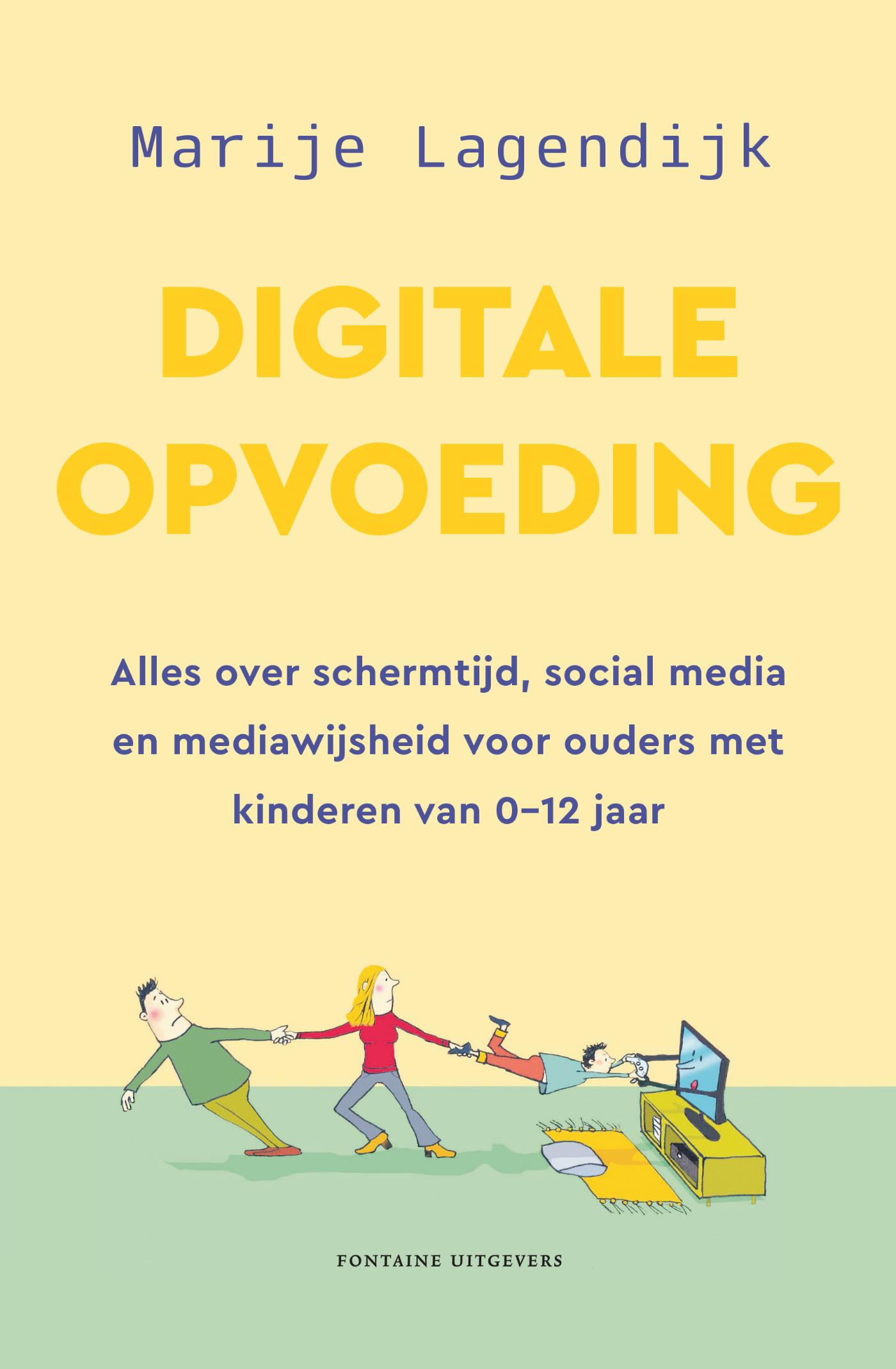 Omslag van Digitale opvoeding