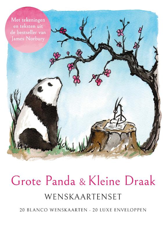 Omslag van Grote Panda & Kleine Draak - Wenskaartenset