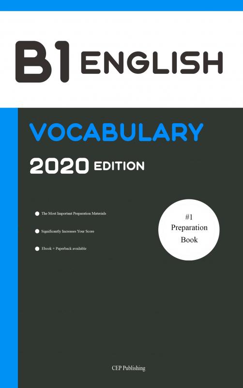 Omslag van English B1 Official Vocabulary 2020 Edition [Engels Leren Boek]