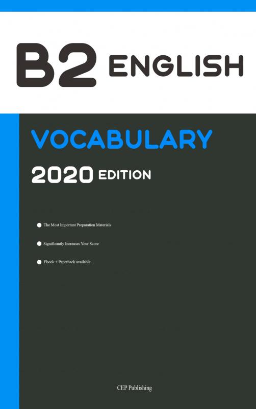 Omslag van English B2 Official Vocabulary 2020 Edition