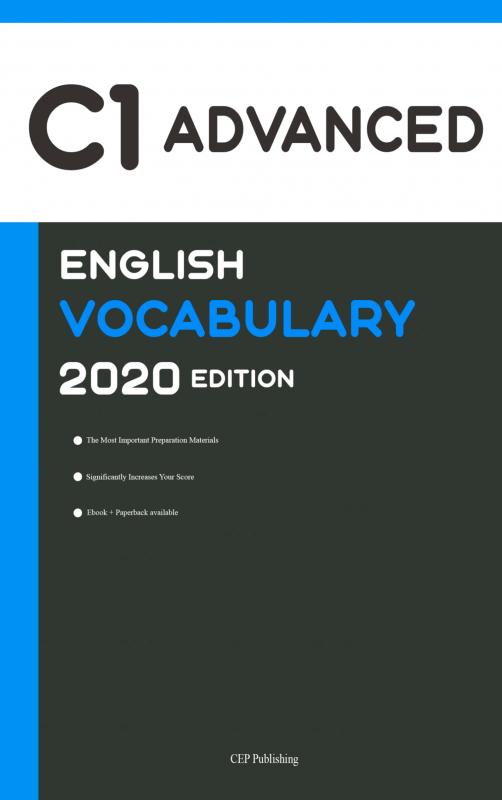 Omslag van English C1 Advanced Vocabulary 2020 Edition [Engels Leren Boek]