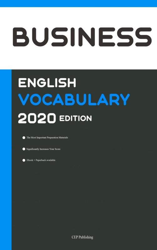 Omslag van Business English Official Vocabulary 2020 Edition