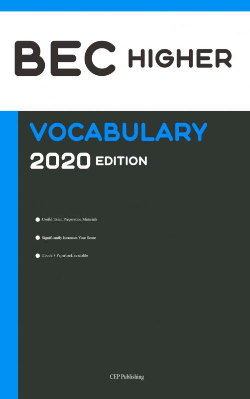 Omslag van BEC Higher Vocabulary 2020 Edition