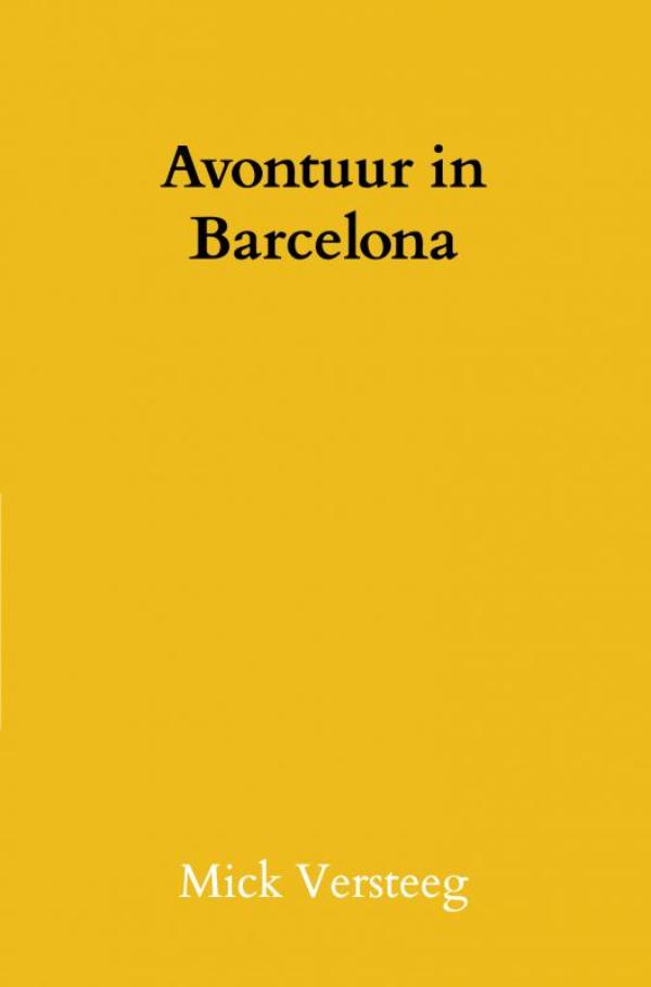 Omslag van Avontuur in Barcelona