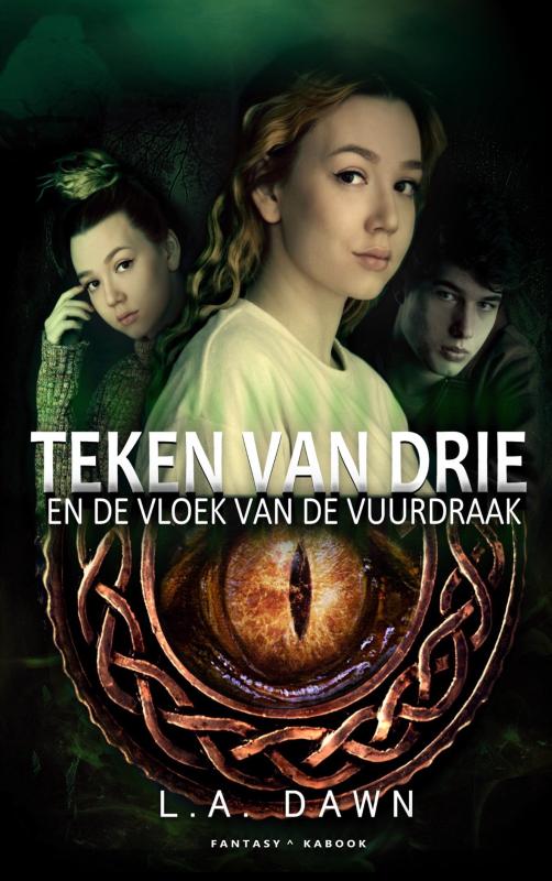 Omslag van Teken van Drie 4 - Vloek van de Vuurdraak