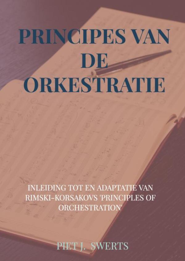 Omslag van PRINCIPES VAN DE ORKESTRATIE