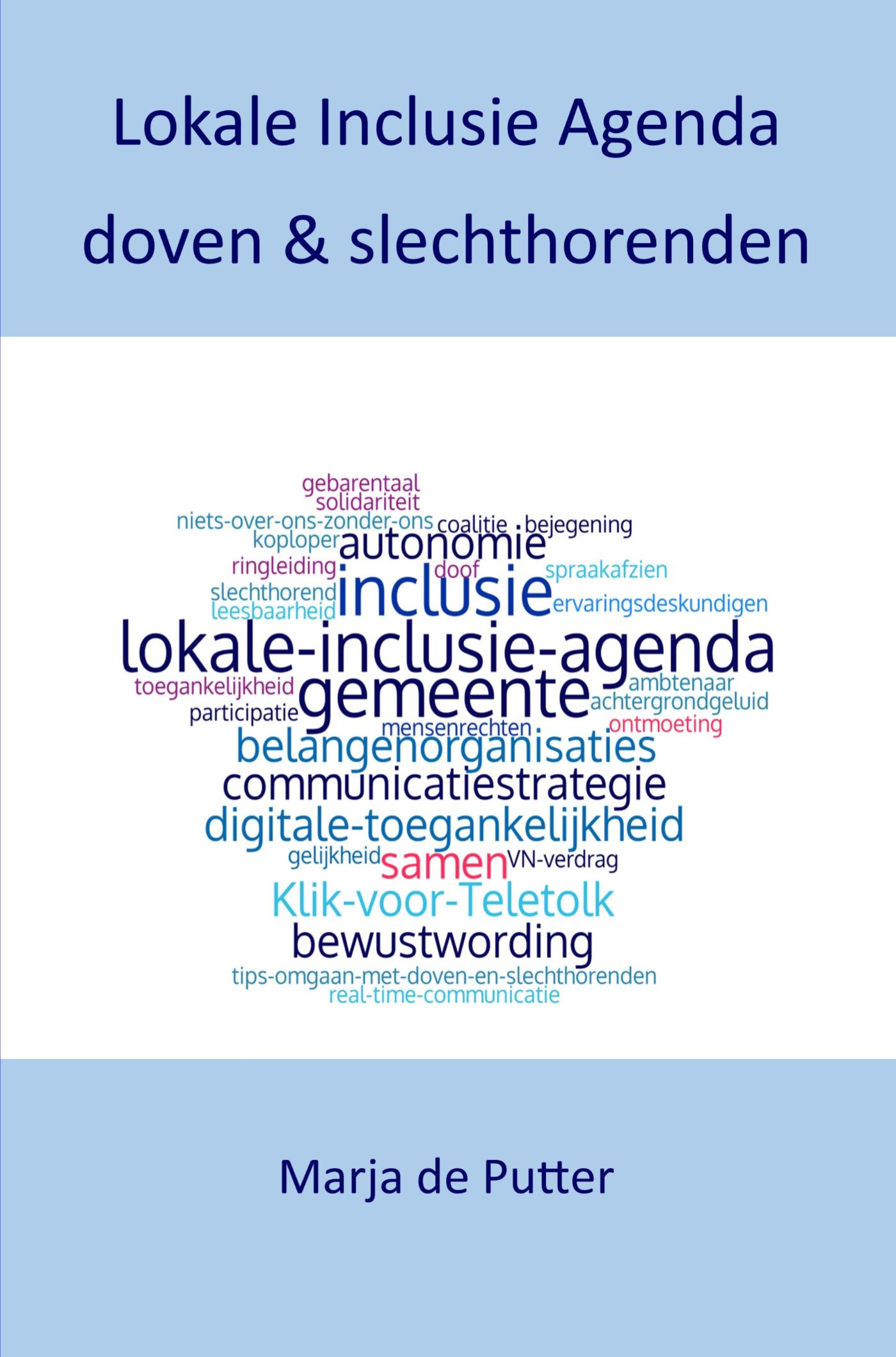 Omslag van Lokale Inclusie Agenda doven & slechthorenden