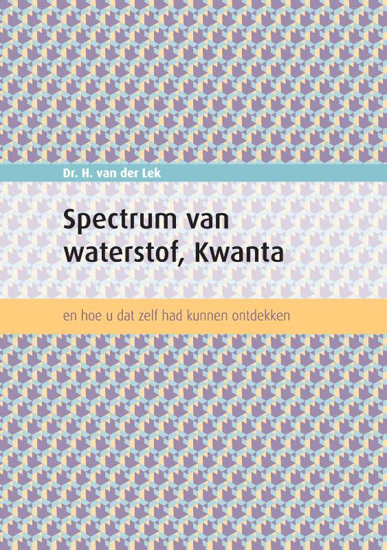 Omslag van Spectrum van waterstof, Kwanta