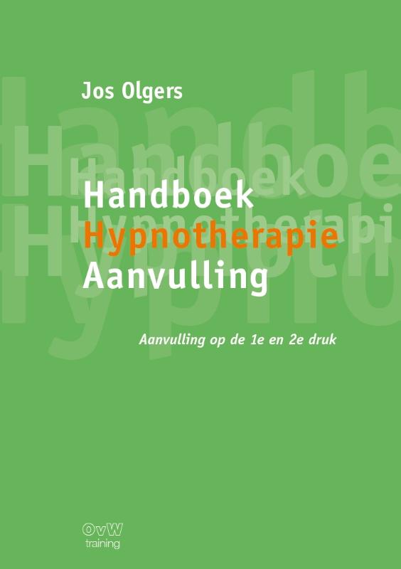 Omslag van Handboek Hypnotherapie Aanvulling