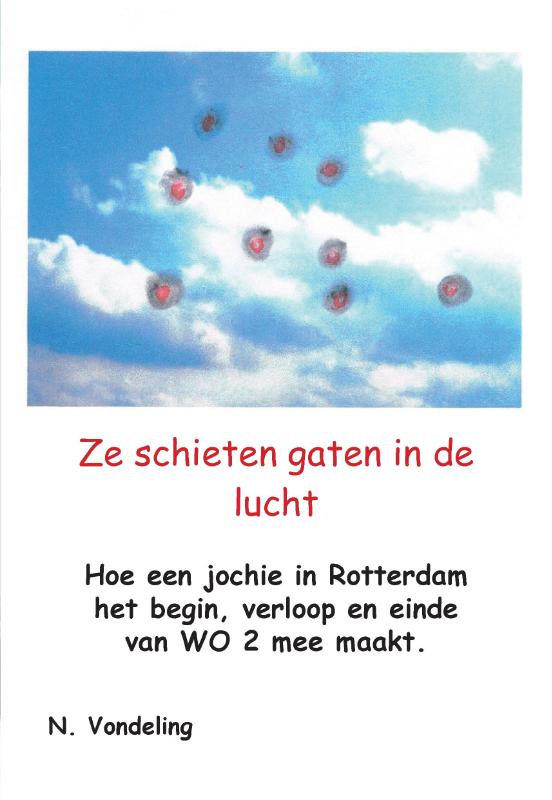 Omslag van Ze schieten gaten in de lucht