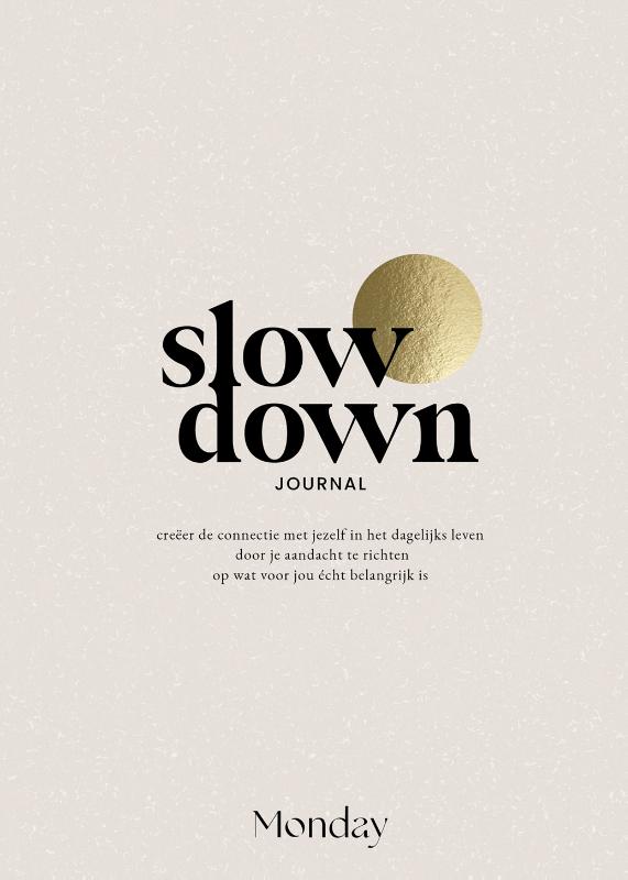 Omslag van MONDAY Slow Down Journal