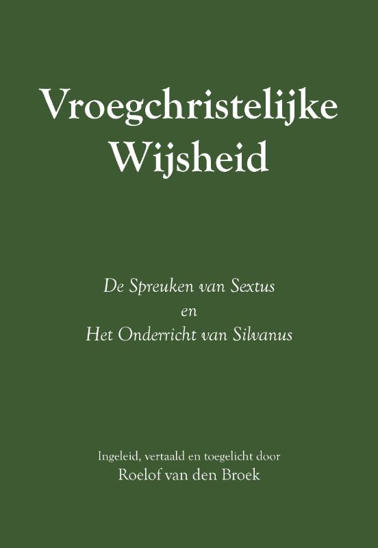 Omslag van Vroegchristelijke wijsheid