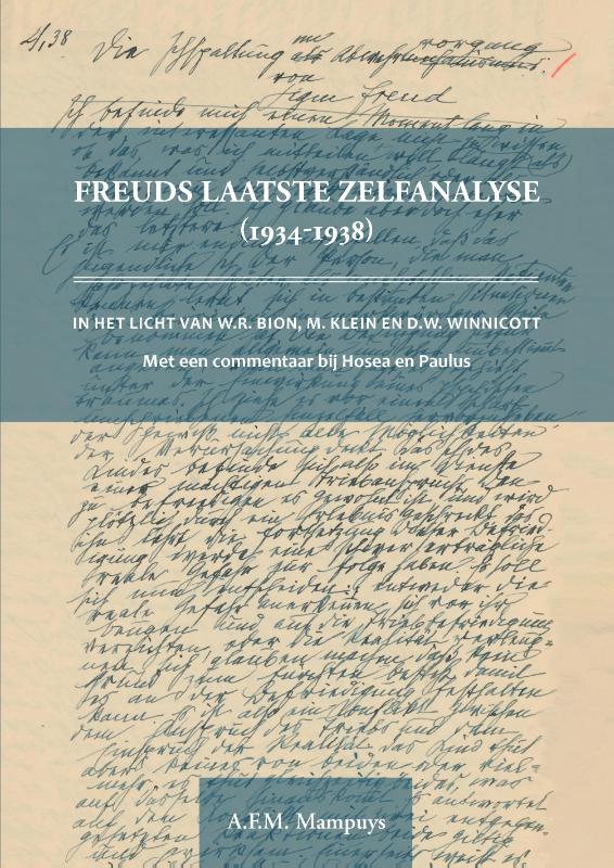 Omslag van Freuds laatste zelfanalyse (1934-1938)