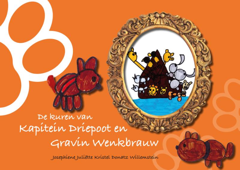 Omslag van De kuren van Kapitein Driepoot en Gravin Wenkbrauw