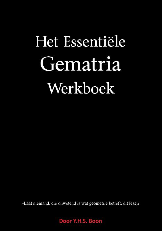 Omslag van Het Essentiële Gematria Werkboek