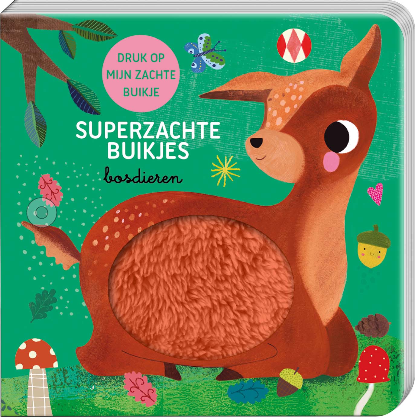 Omslag van Superzachte Buikjes - Bosdieren