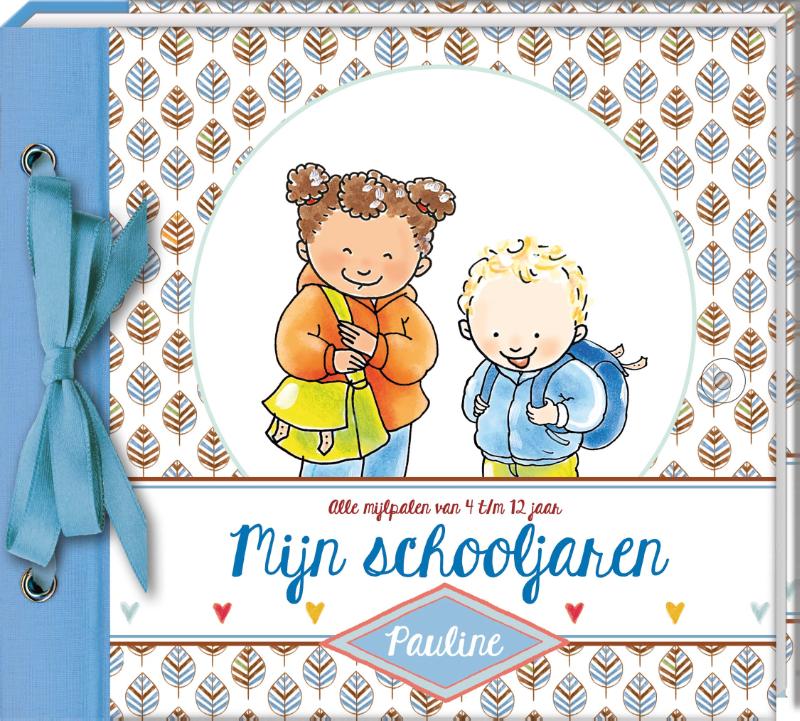 Omslag van Mijn schooljaren invulboek - Pauline Oud