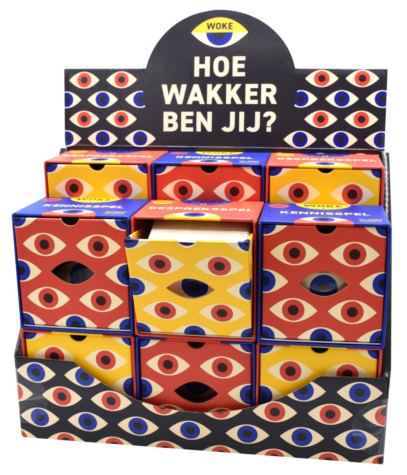 Omslag van Display - Woke Kennis en gespreksspel - 2T x 6 ex.