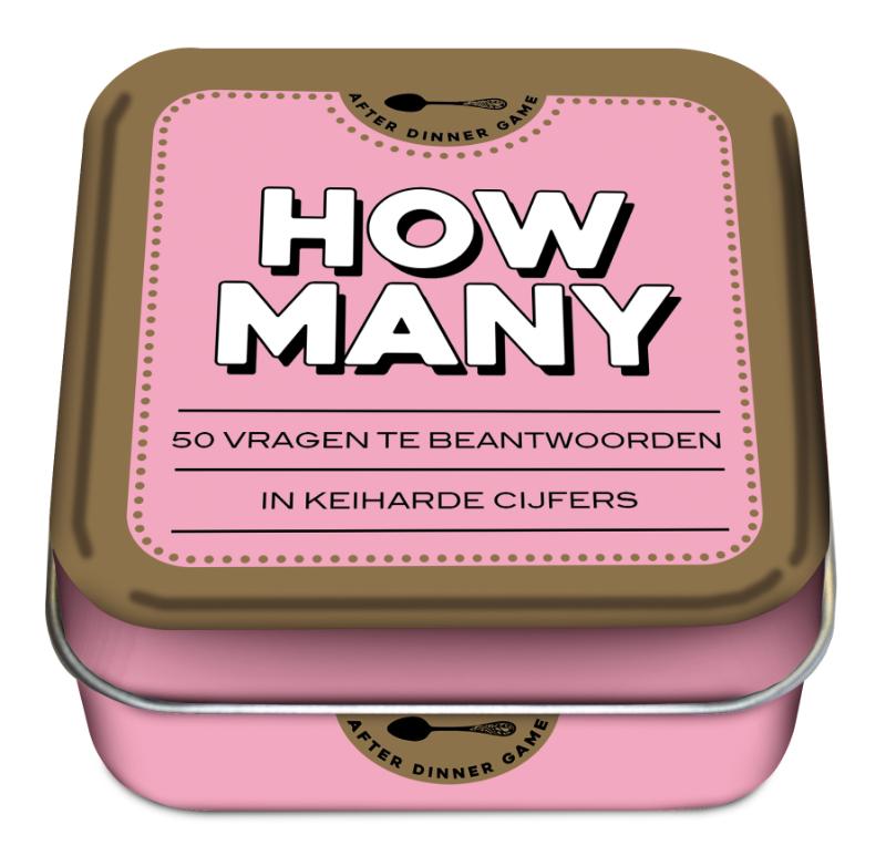 Omslag van After dinner games - How Many