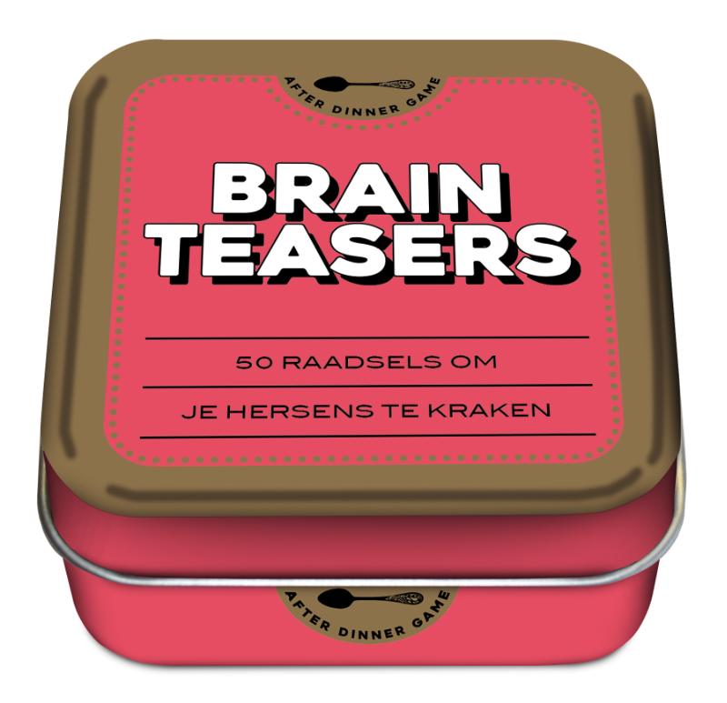 Omslag van After dinner games - Brainteasers