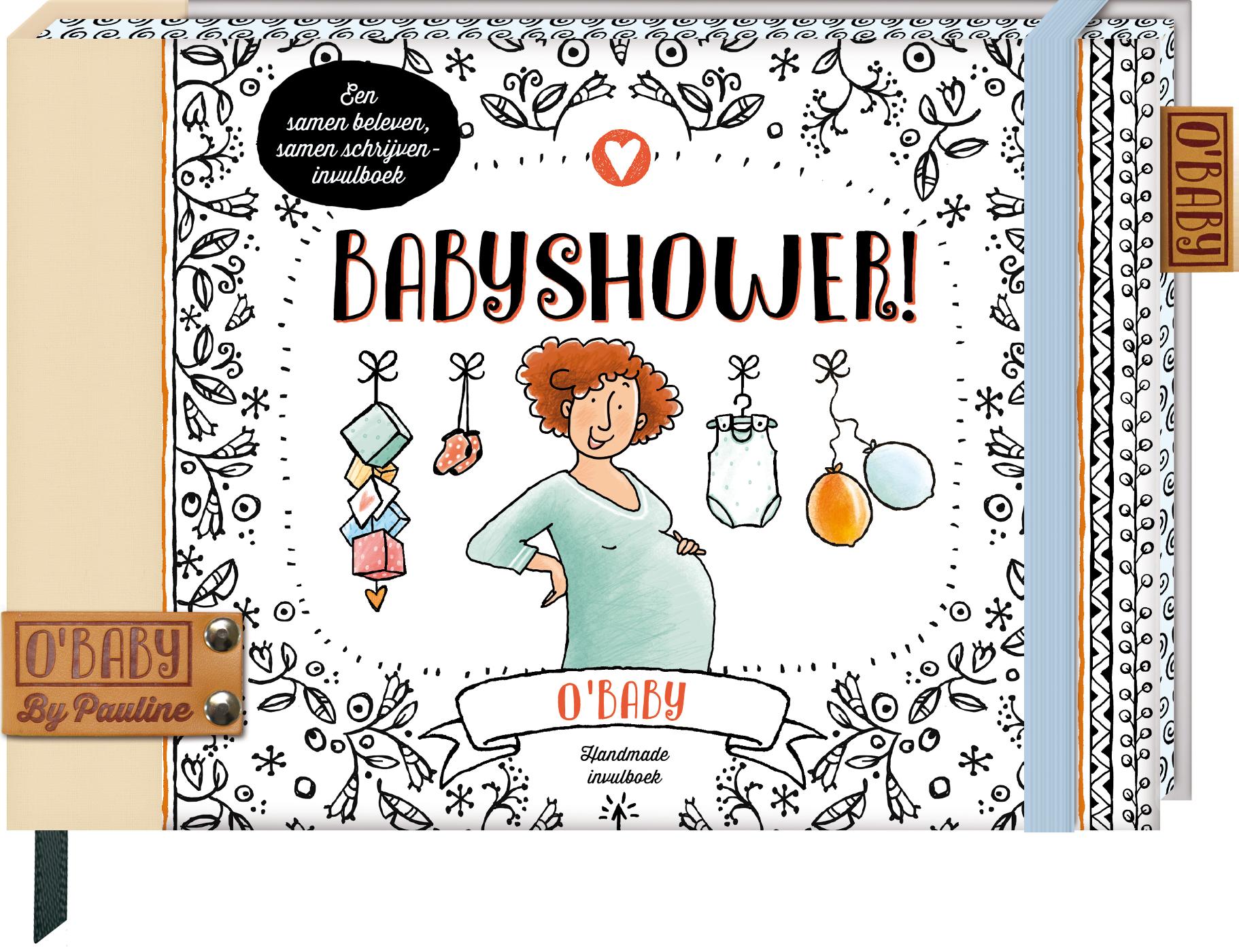 Omslag van O'Baby Babyshowerboek