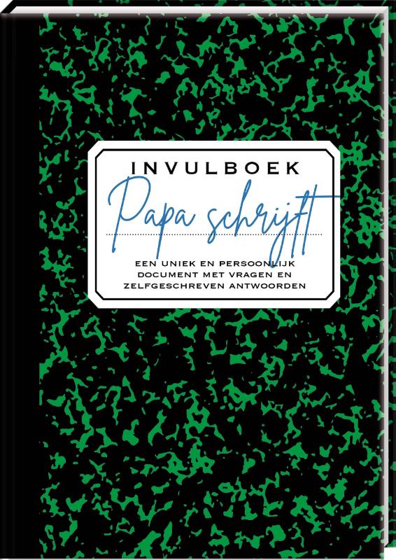 Omslag van Papa schrijft