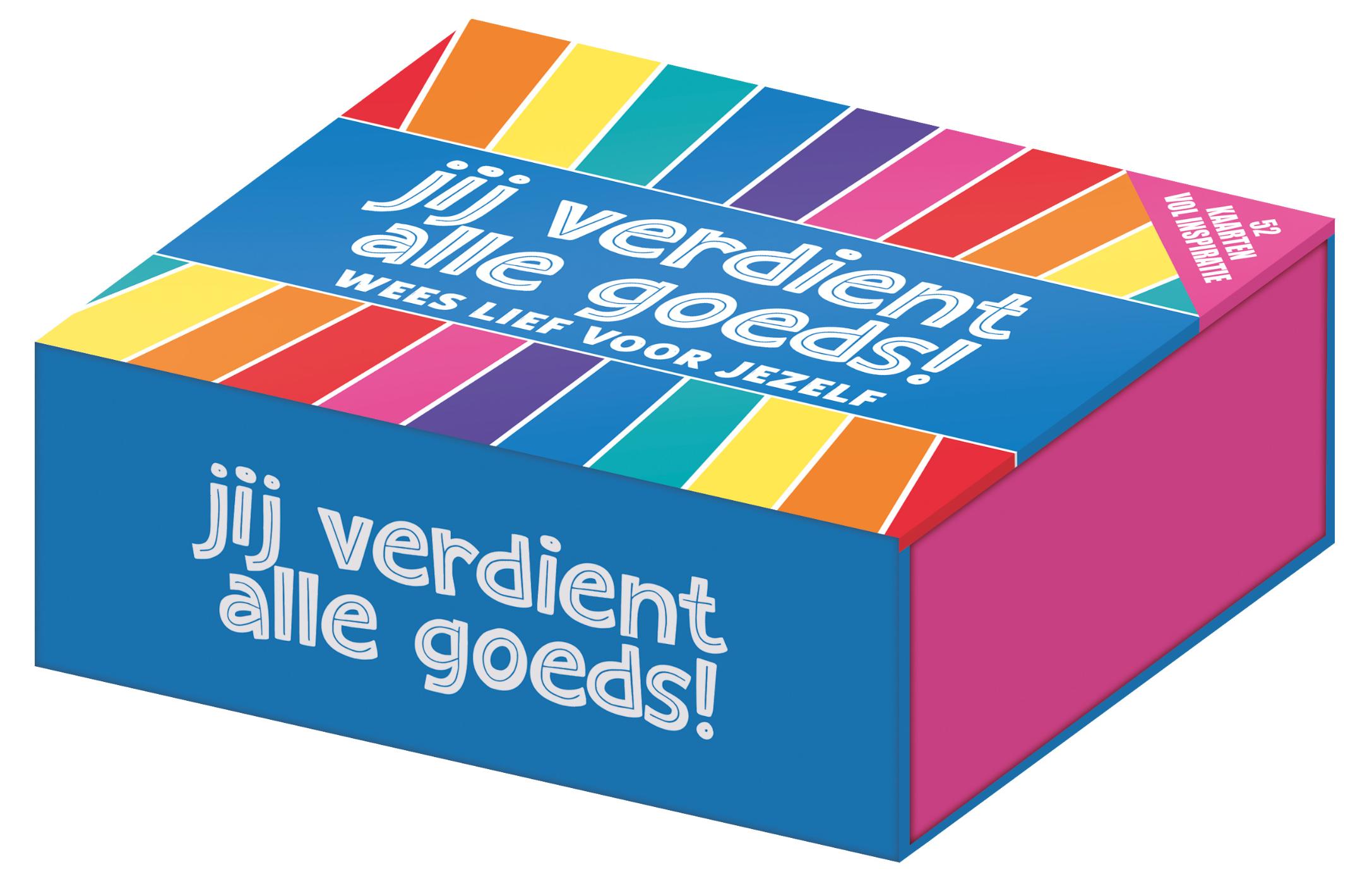 Omslag van Doosje vol geluk - Jij verdient alle goeds!