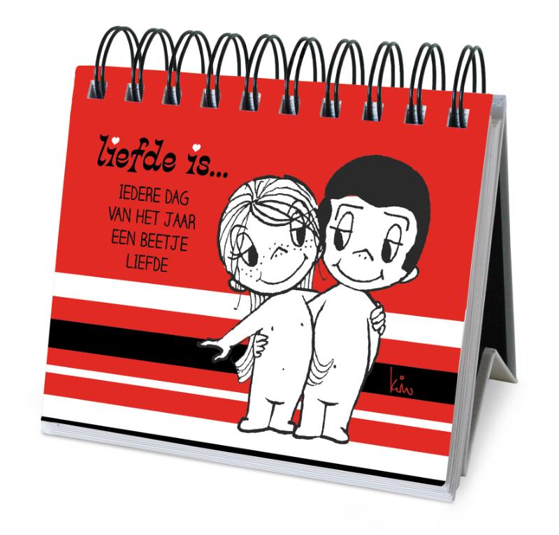 Omslag van 365 dagen cadeauboek - Liefde is